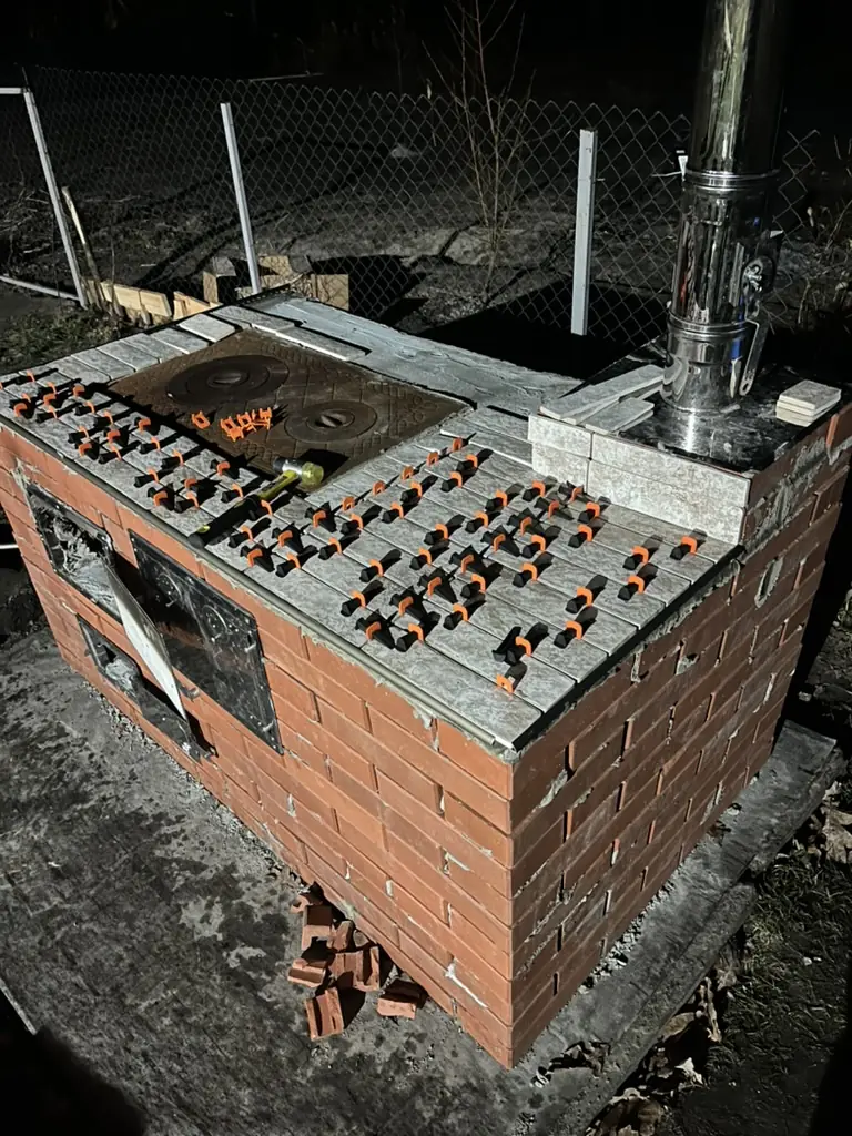 Фото будівництва бесідки